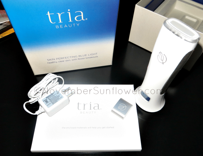 Tackling breakouts with Tria Beauty Blue Light