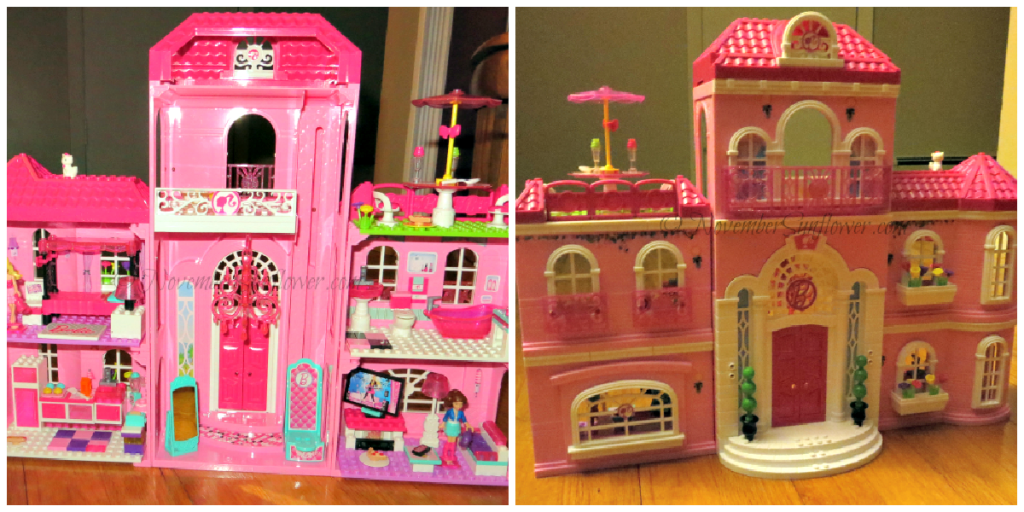 Completed Barbie Mansion