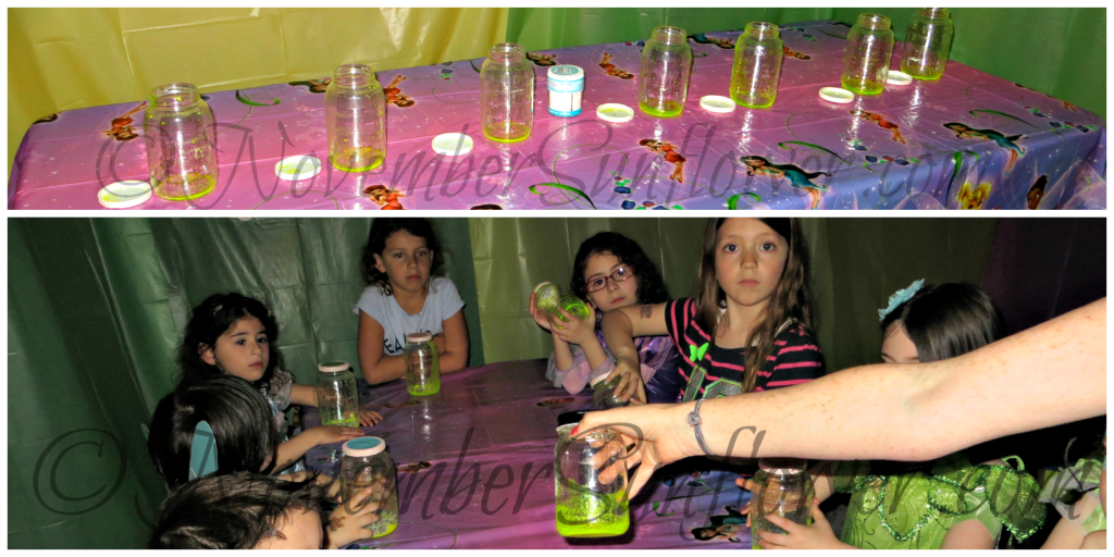 Creating Pixie Dust Glow Jars Tinker Bell