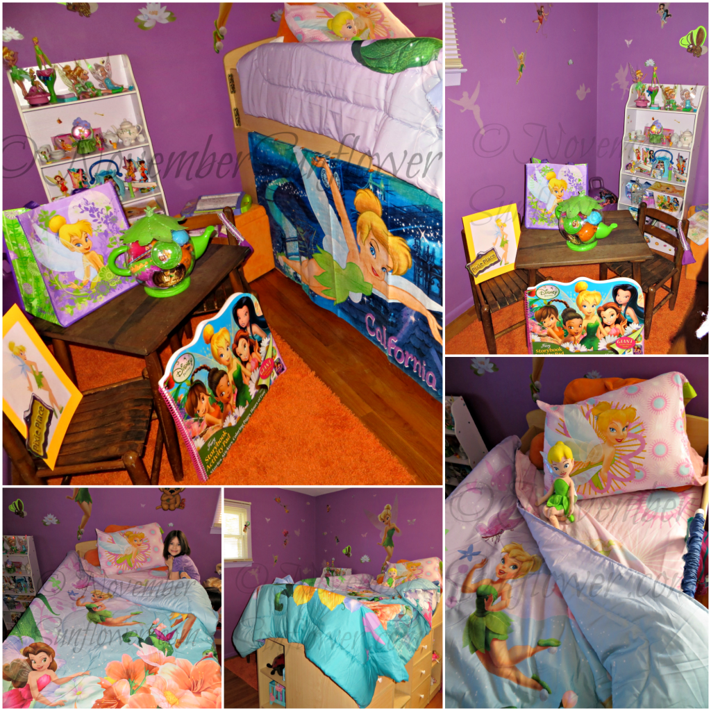 Tinker Bell Sheets and Comforter