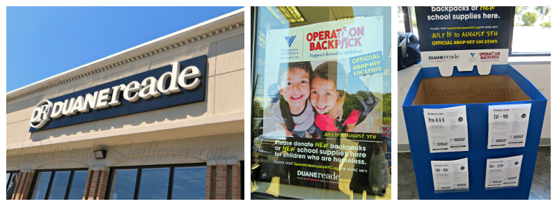 Duane Reade Operation BackPack