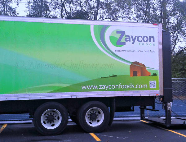 Zaycon Foods chicken in a truck