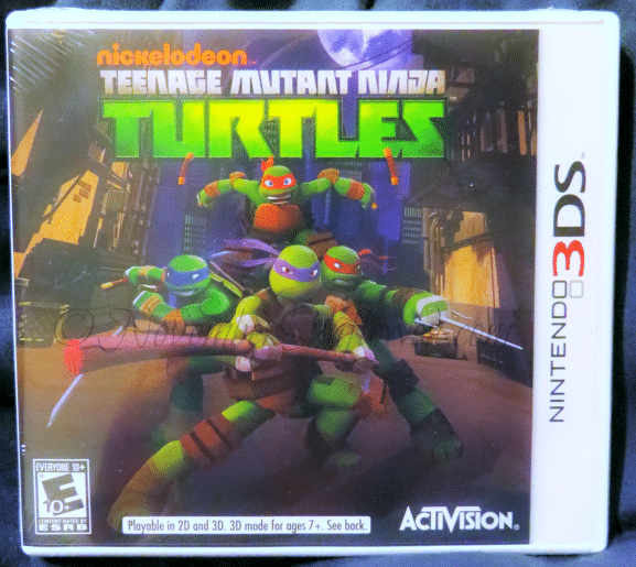 Teenage Mutant Ninja Turtles #tmnt #nintendods #nickelodeon #activision #sponsored