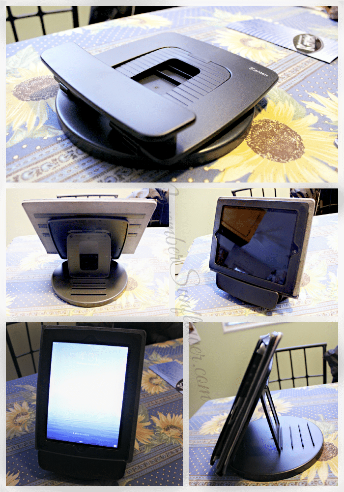 Kantek tablet stand rotates and folds up #kantek #shoplet #shopletreviews #sponsored