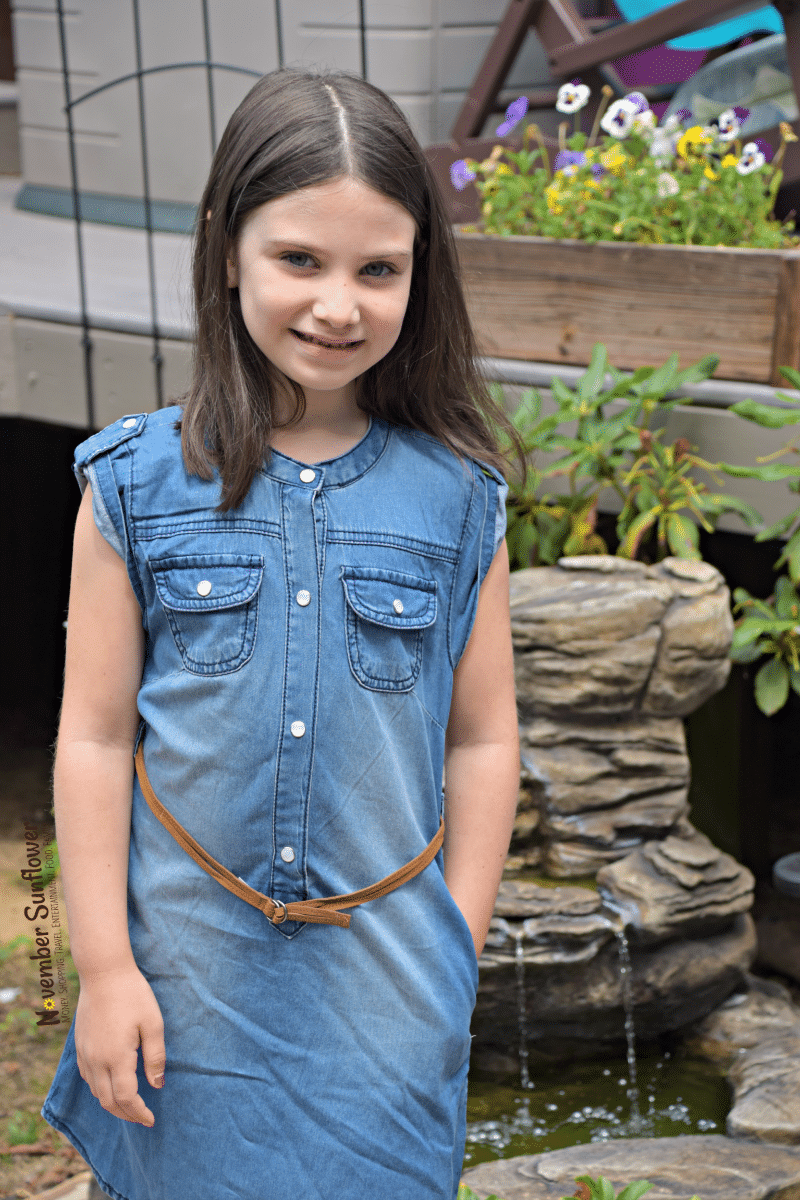 Carters best sale denim dress