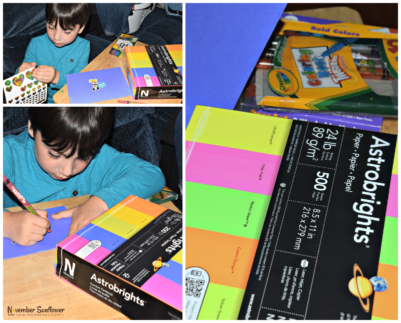 creating cards with astrobrights #sponsored #shopletreviews