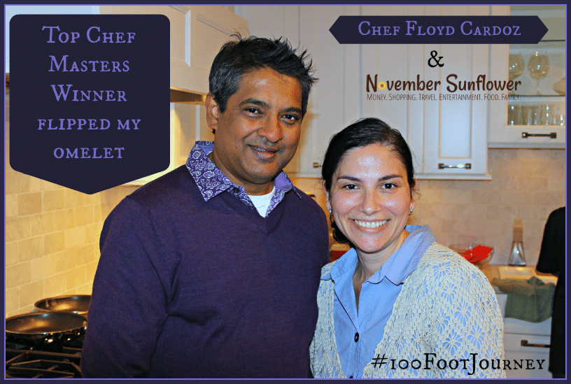 top chef masters winner flipped my omelet #sponsored #100footjourney #disney