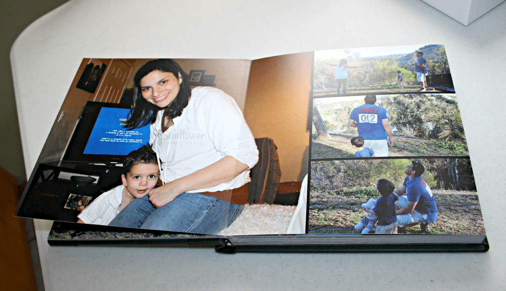 Montage family layout #montage #photobook #ad