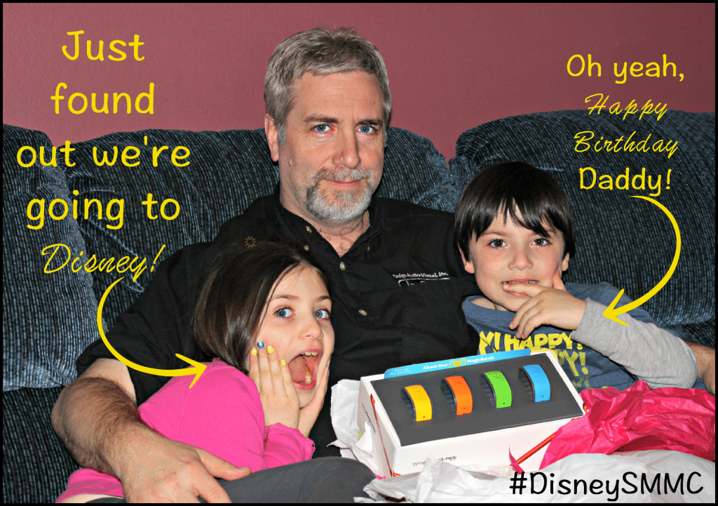 How not to announce to your kids they're going to #DisneySMMC #disneyside #dsmmc #sponsored