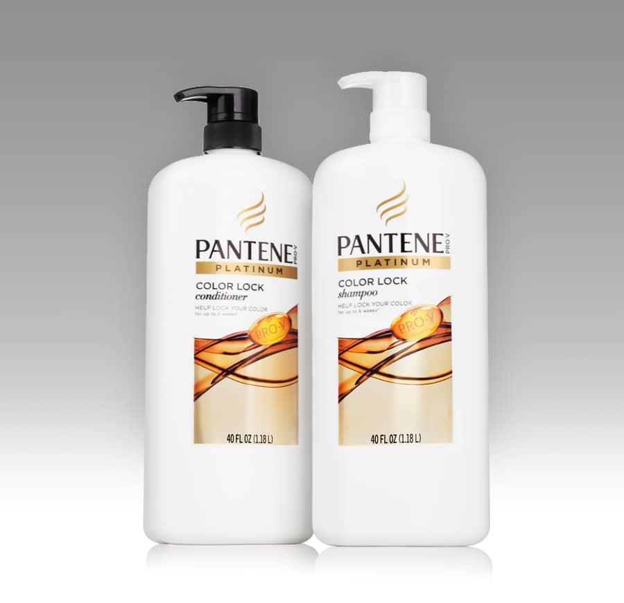 Pantene Color Lock shampoo and conditioner #PanteneAtSams #ad