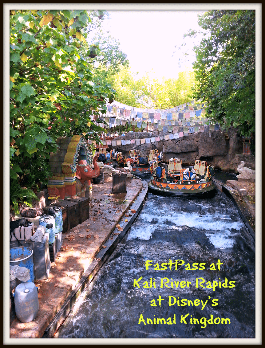 FastPass Kali River Rapids #AnimalKingdom #DisneyTravel #sponsored