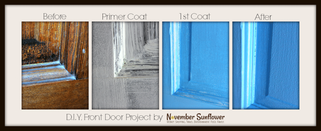 Do it Yourself Front Door #DIYProject #homeimprovement