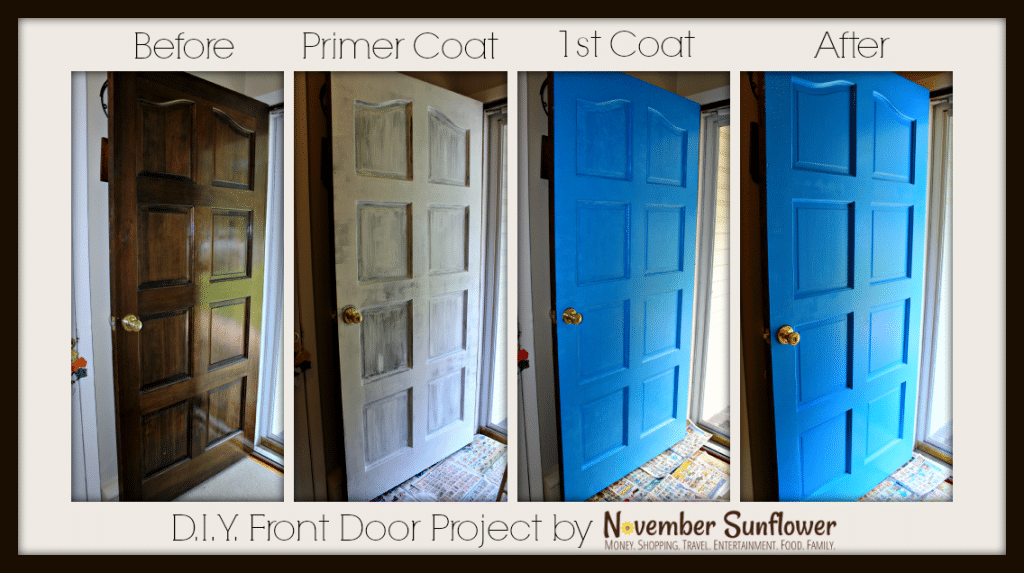 DIY Front Door #DIYProject #homeimprovement