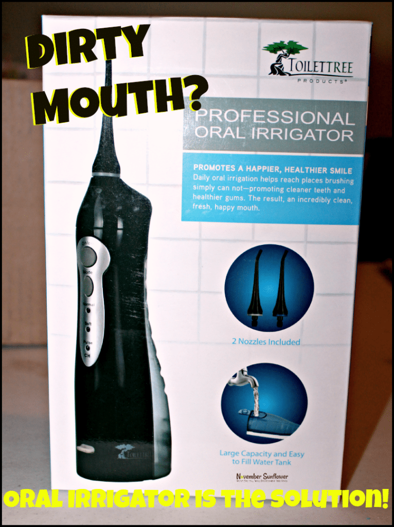 Dirty Mouth? Oral Irrigator is the solution! 