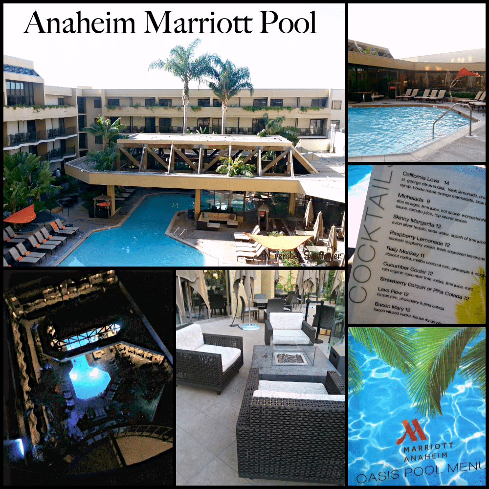 Anaheim Marriott outdoor pool