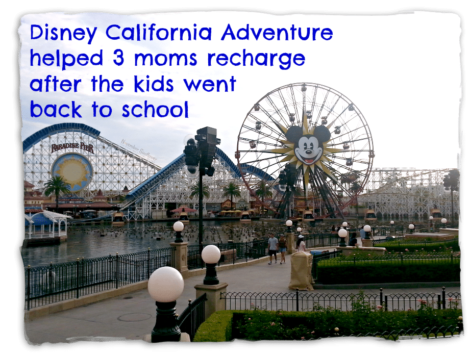 Disney California Adventures helped 3 moms recharge after the kids went back to school 