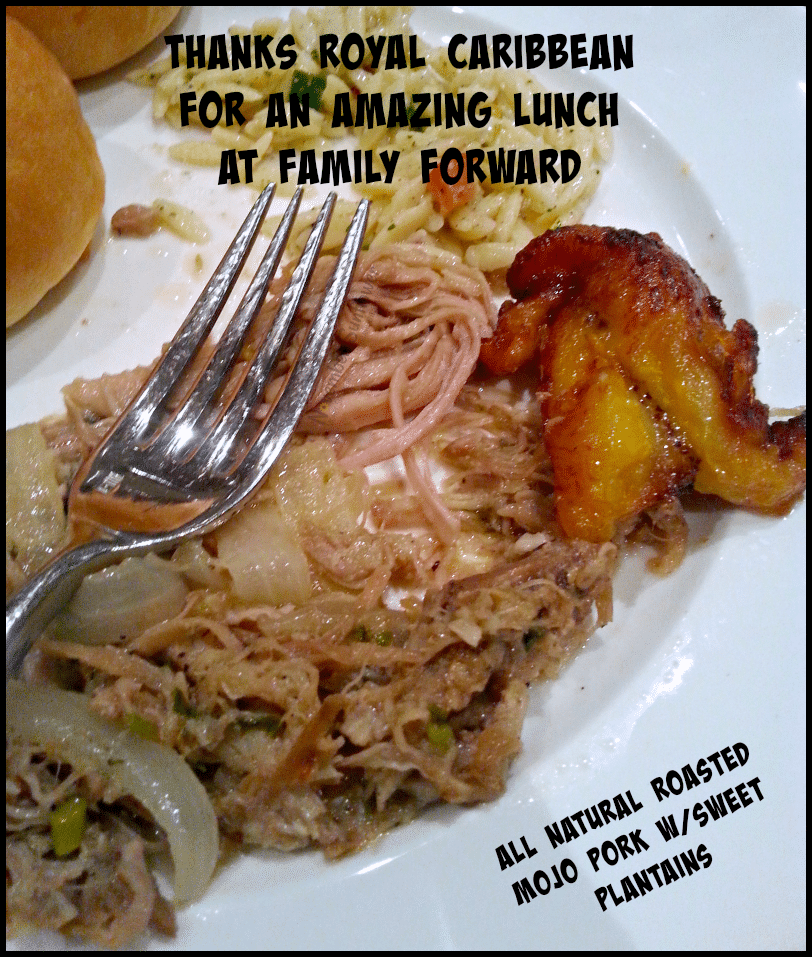 Royal Caribbean #sponsored lunch at Loews #royalcaribbean #foodie #familyforward #universalmoments