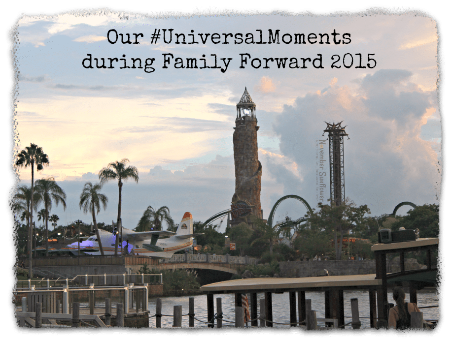 Our #UniversalMoments during Family Forward 