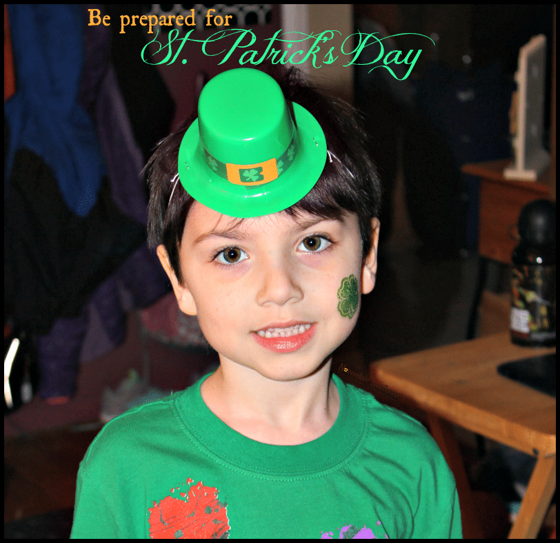 Be prepared for St. Patrick's Day 