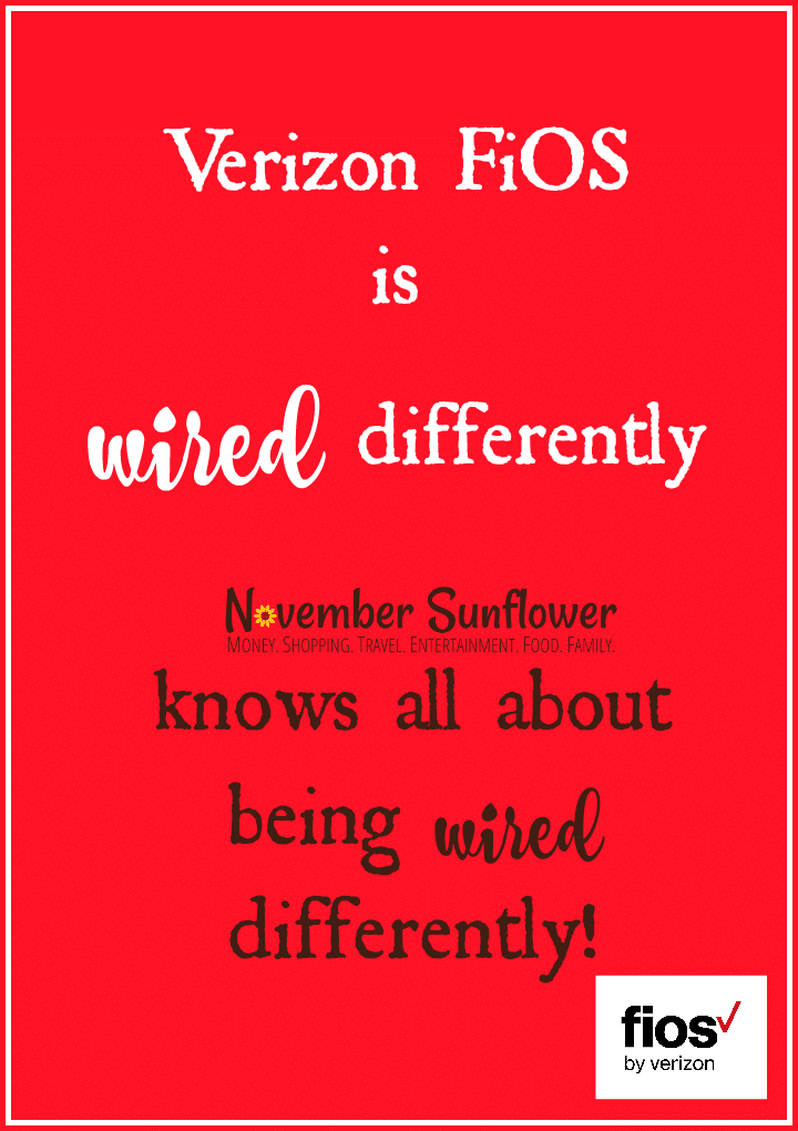 Verizon FiOS is wired differently 