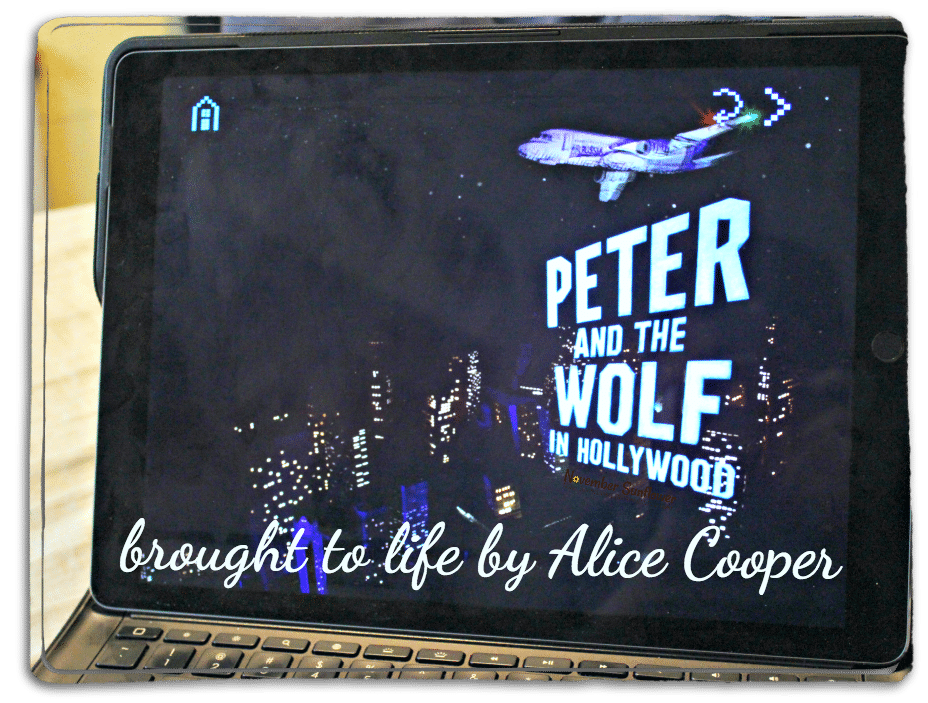 Peter and the Wolf in Hollywood brought to life by Alice Cooper [spons] PeterAndTheWolfApp