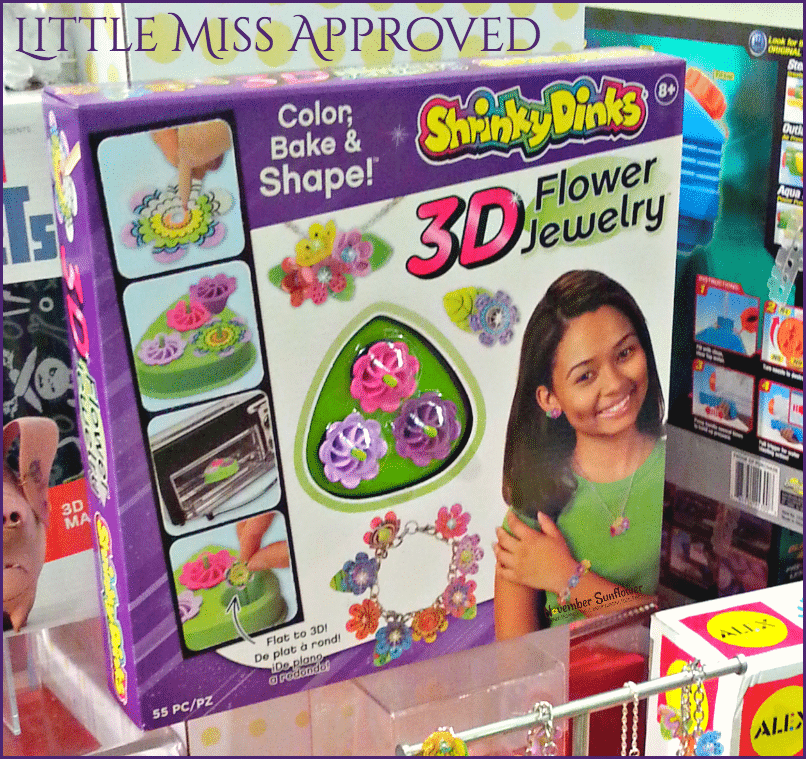 Shrinky Dinks 3D Flower Jewelry Hot Toy from TTPM Spring Showcase