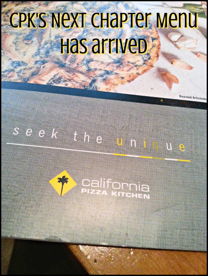 CPK Next Chapter Menu has arrived CPKNEW 