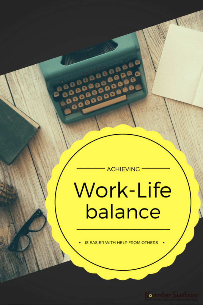 Achieving work-life balance is easier with help from others