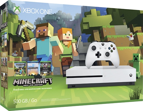 Minecraft Xbox One S console other Minecraft products at Best Buy