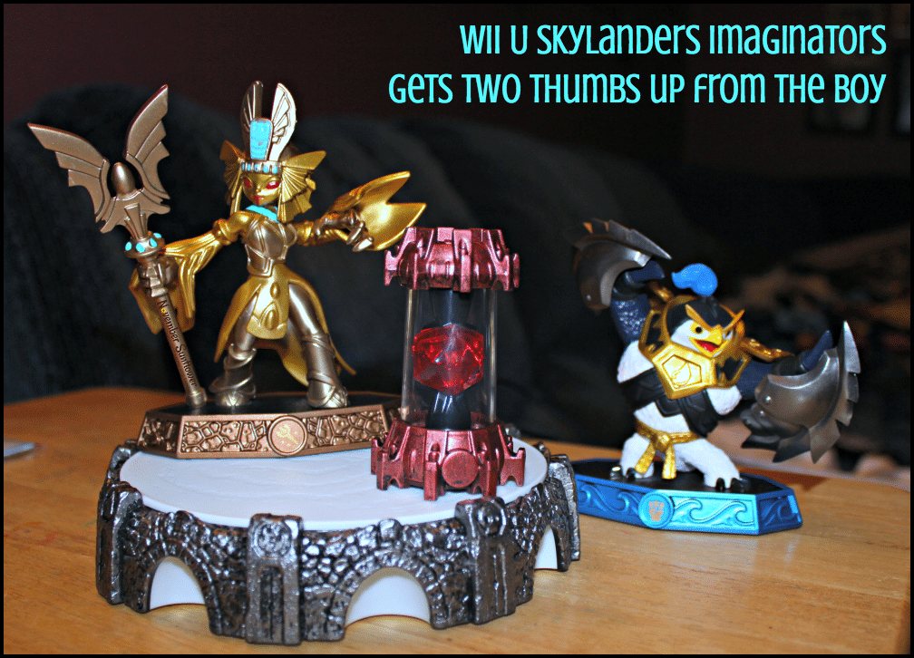 Wii U Skylanders Imaginators gets two thumbs up from The Boy [sponsored]