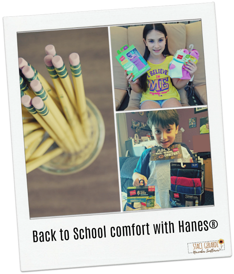 Back to School comfort with Hanes