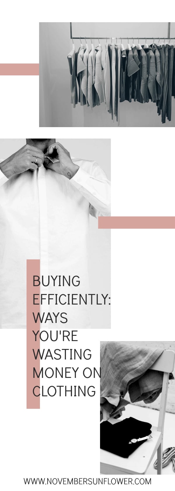 Buying efficiently: ways you're wasting money on clothing