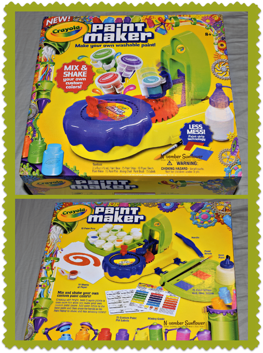 Make your own washable paint with Crayola