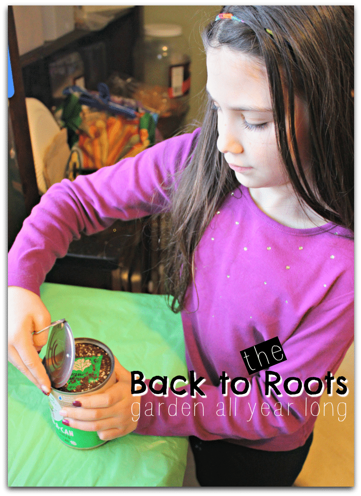 Back to the Roots Garden All Year #backtotheroots #gardeninacan #garden #springgarden