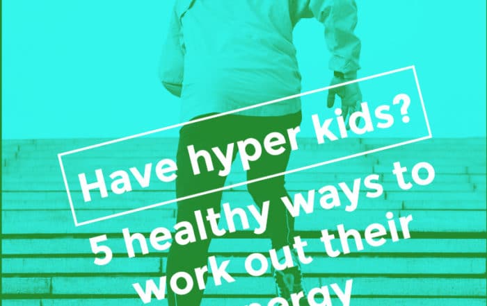 Have hyper kids Work out their energy