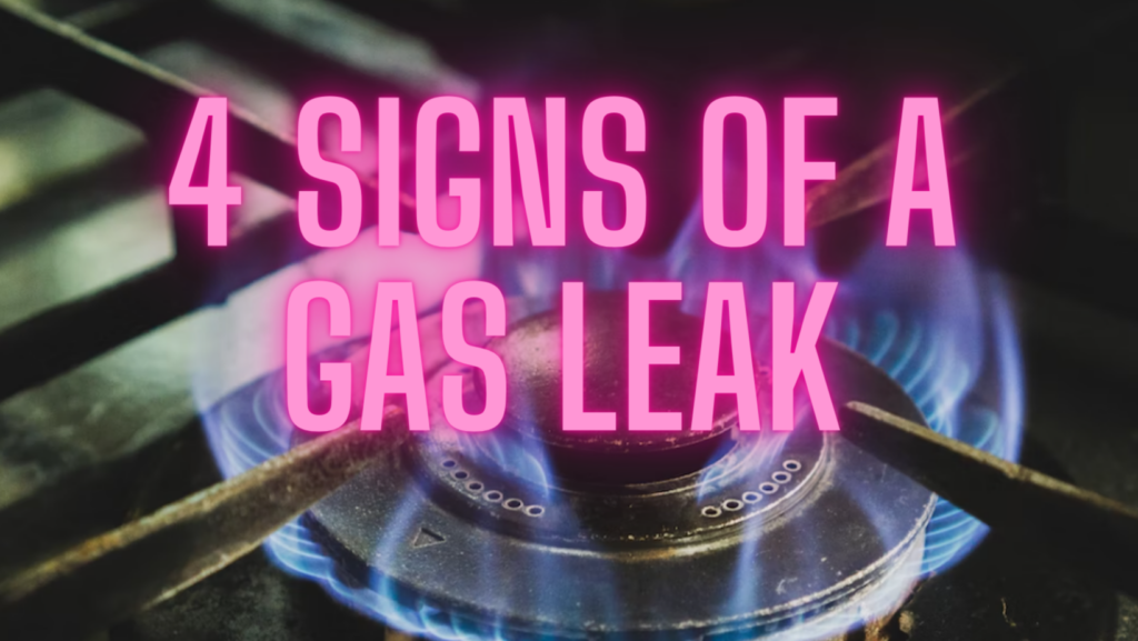 gas leak signs