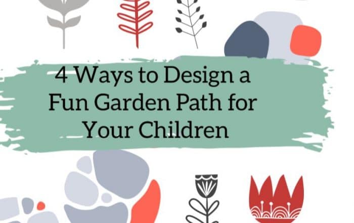 4 ways to design fun garden path for your children
