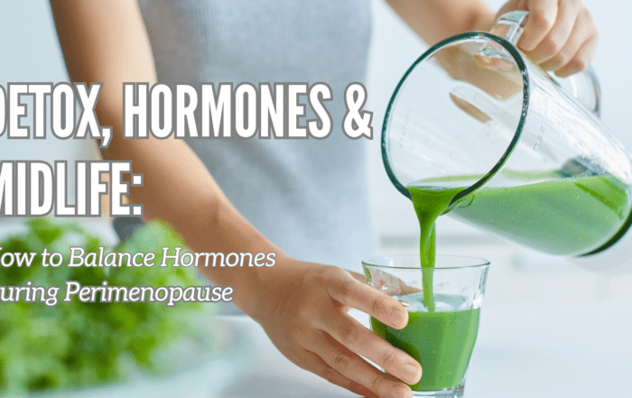 balance hormones during perimenopause