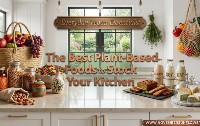 vegan pantry staples