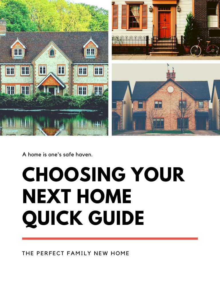 Choosing the perfect home for sale for your family