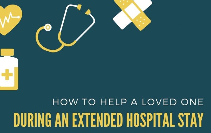 how to help a loved one during an extended hospital stay