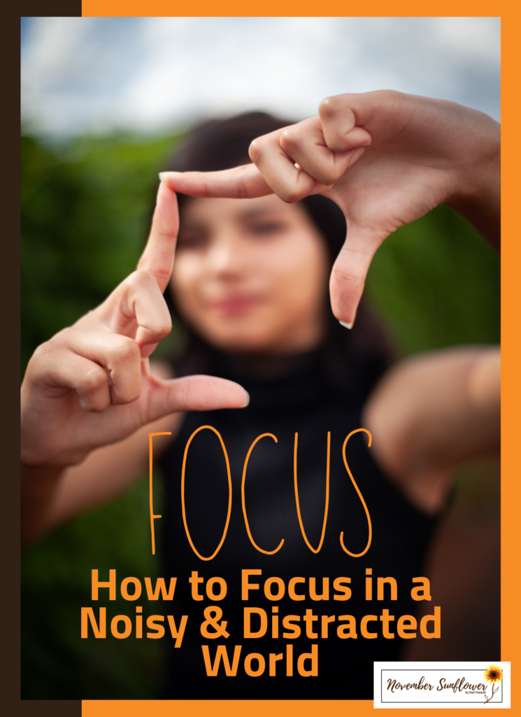 learn to focus with a clear mind