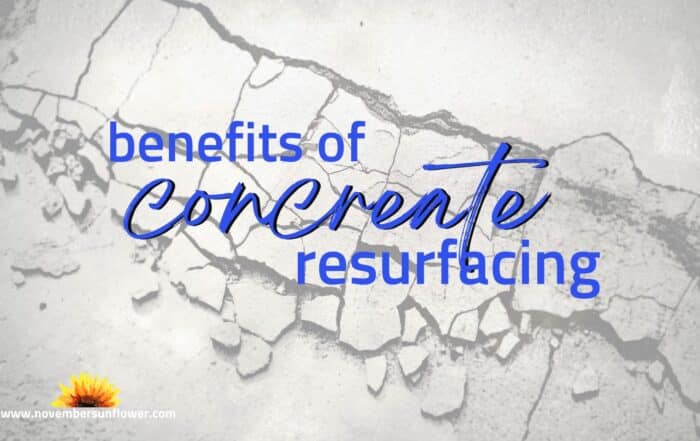 concrete resurfacing benefits
