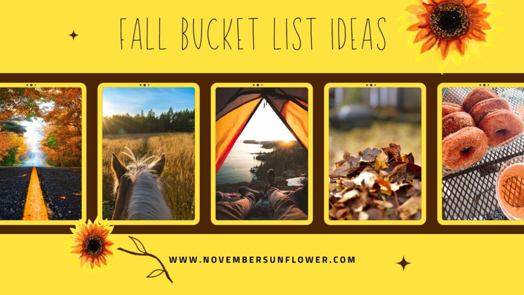 fall bucket list ideas