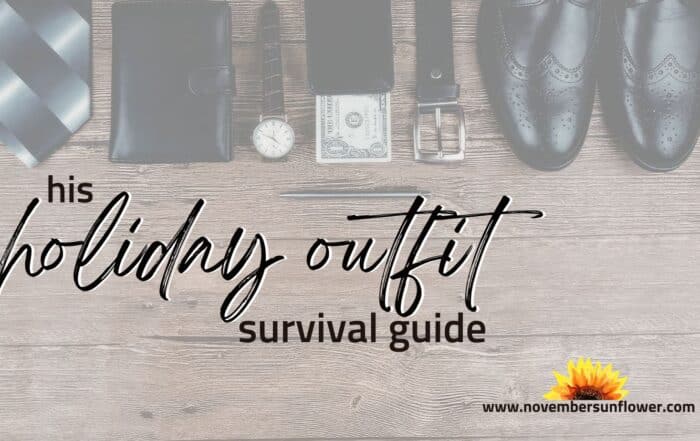 his holiday outfit survival guide