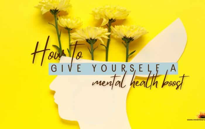 mental health boost