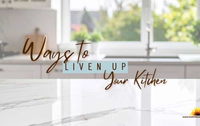 liven up kitchen