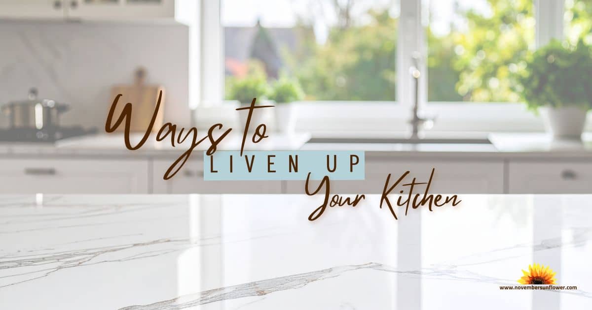 liven up kitchen