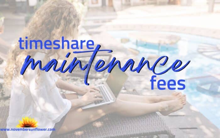 timeshare maintenance fees